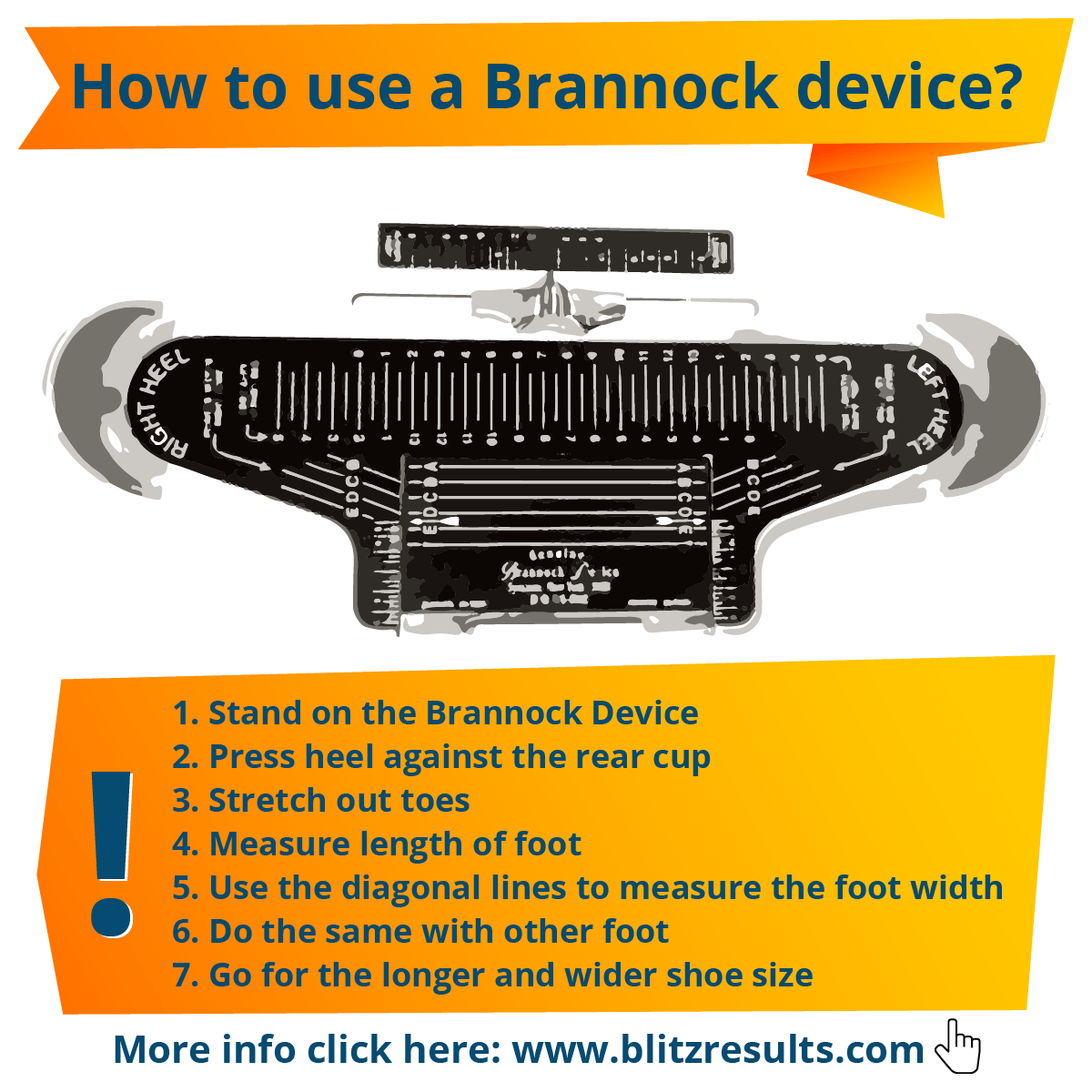 How to use a Brannock Device?